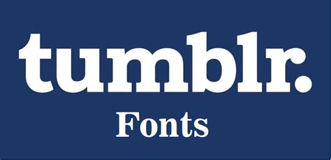 Tumblr Fonts - COPY & PASTE - Social Media Fonts