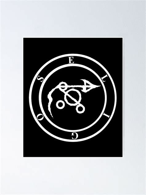 "Eligos Visible and Invisible Demon Summoning Sigil" Poster by signsandsymbols | Redbubble