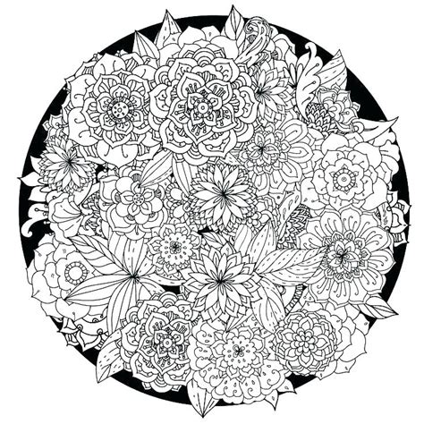 Flower Mandala Coloring Pages - Best Coloring Pages For Kids