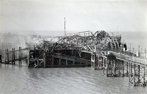 1976 Southend Pier Fire Aftermath | Colin Pickett | Flickr