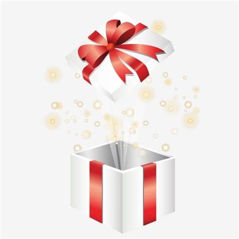 Gift Box Surprise Vector PNG Images, Surprise Gift Box With S And ...