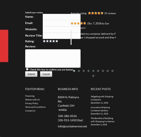 Shipping Container Specifications | Shipping Container Dimensions