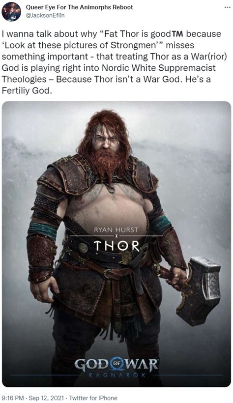 Thor isn’t a War God. He’s a Fertility God | Thor (God of War: Ragnarok ...