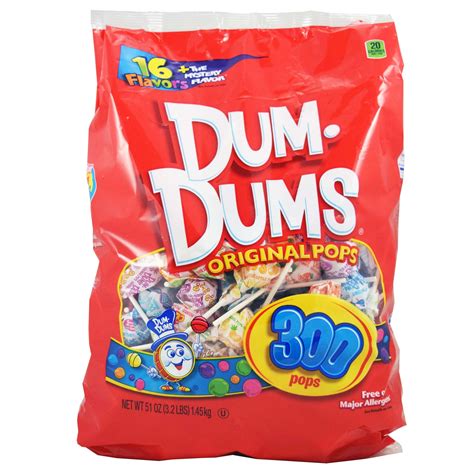 walmart.com - Dum-Dums Assorted Flavors Lollipops, 50 Oz (300 Count ...