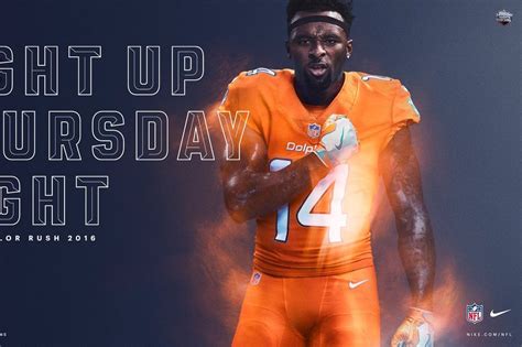 Nike Reveals Dolphins Color Rush Uniforms For Thursday Night Football - The Phinsider Nfl Color ...