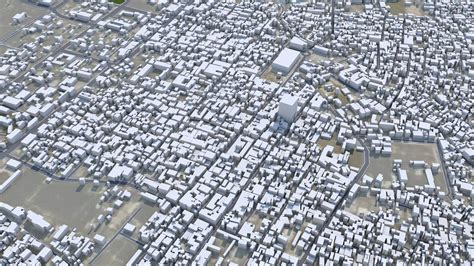 Quetta City Pakistan 3D Model 40km by 3dstudio