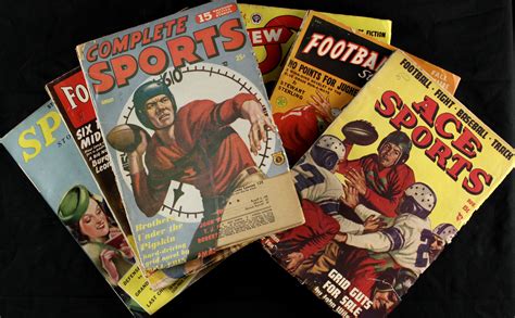 Lot Detail - 1938-48 Vintage Football Book - Lot of 6