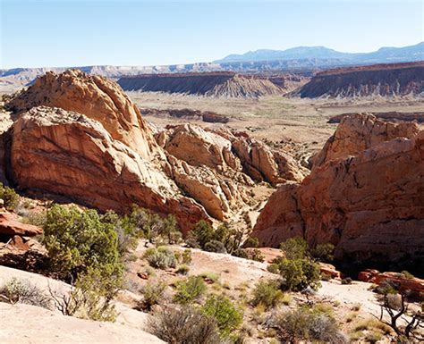 Waterpocket Fold, Capitol Reef National Park, Utah, Photograph of Photo of Image of