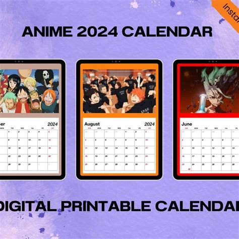 2024 Calendar Anime Name And Age - Calla Corenda