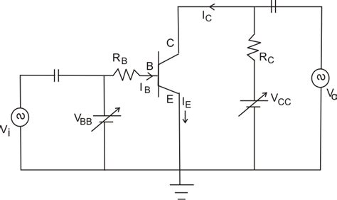 Npn Transistor Amplifier Circuit Diagram