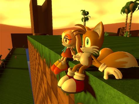 Tails x Cream Sunset by G-Golomer on DeviantArt