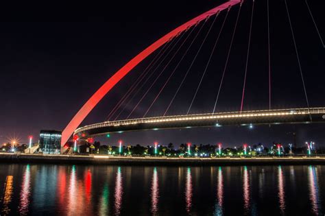 Dubai Canal Tolerance Bridge, United Arab Emirates