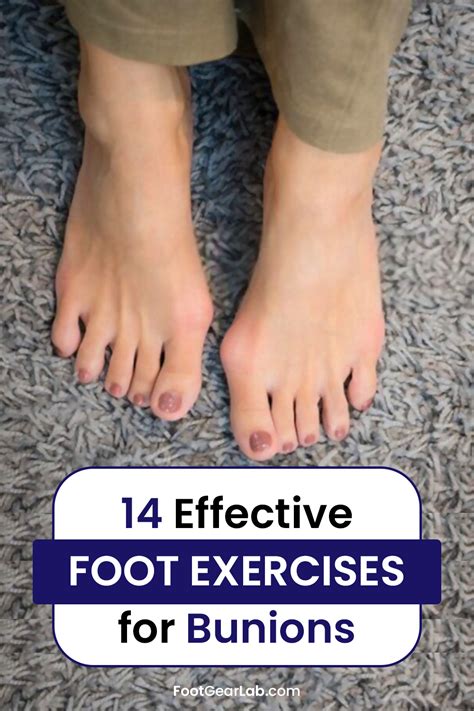 14 Effective Foot Exercises For Bunions - FootGearLab in 2021 | Foot exercises, Bunion exercises ...