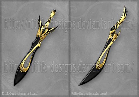 Black Blades (CLOSED) by Rittik-Designs on DeviantArt