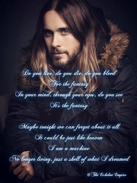 #Lyrics by Thirty Seconds to Mars #TheFantasy