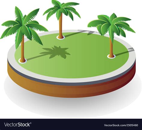 Island Royalty Free Vector Image - VectorStock