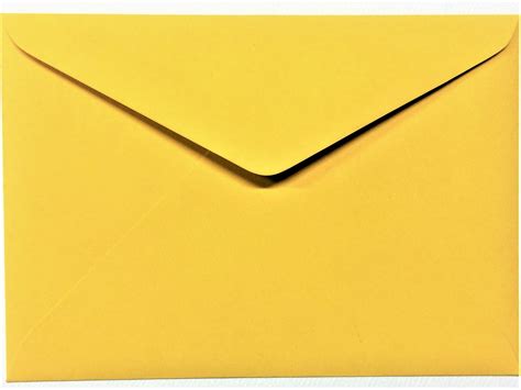 Colourful Yellow C6 Envelope 120gsm | Amazing Paper