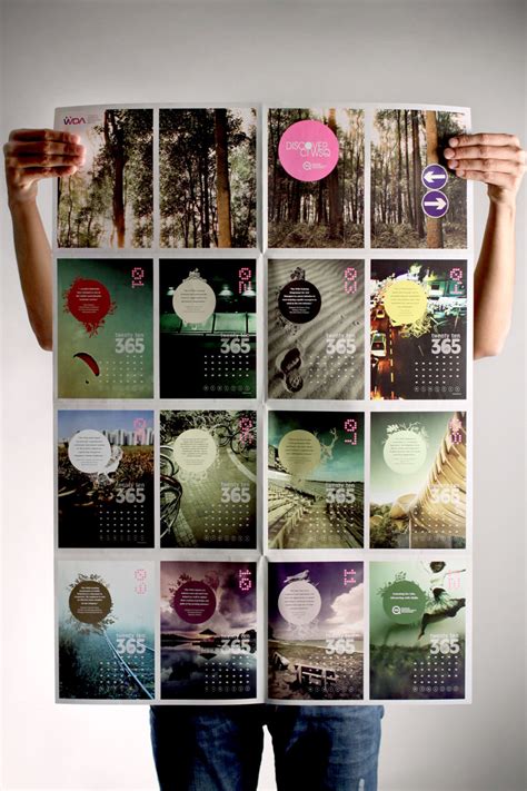 Desktop + Wall Calendar on Behance