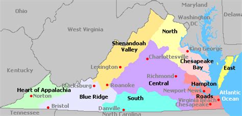 Shenandoah Valley Virginia Map - Map Of Rose Bowl