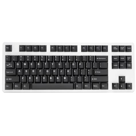 White on Black keycaps that support UK ISO 75%? : MechanicalKeyboardsUK