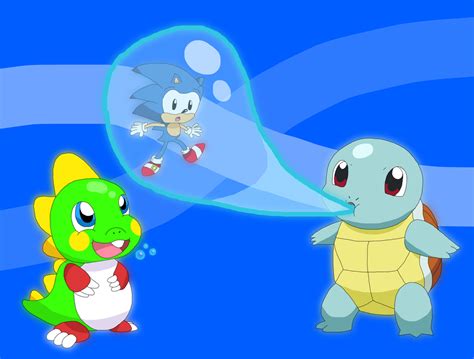 Sonic in a Bubble by Cansin13Art on DeviantArt