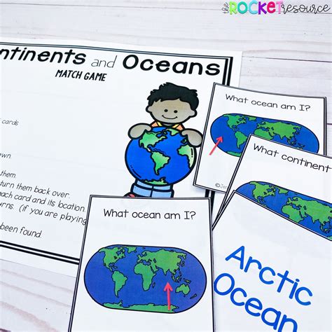 Games to Learn Continents and Oceans - The Rocket Resource