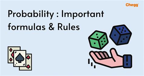 Important Probability formulas and rules of Probability - Chegg India