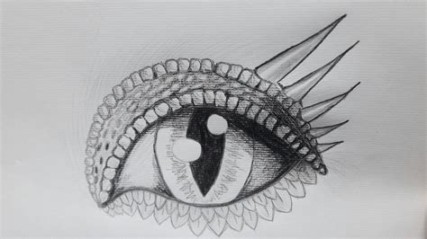 Dragon Eye Pencil Drawing at PaintingValley.com | Explore collection of ...