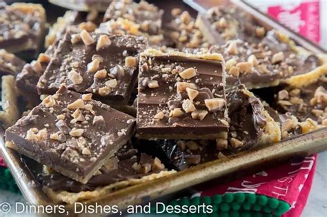 Easy Toffee Bars Recipe - Dinners, Dishes, and Desserts