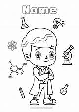 Coloring Page No2695  Bulb Education Professions Exploration Careers sketch template