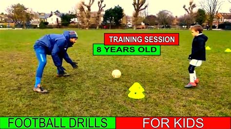 Kids Football skills training highlights, Football Drills For Kids - YouTube
