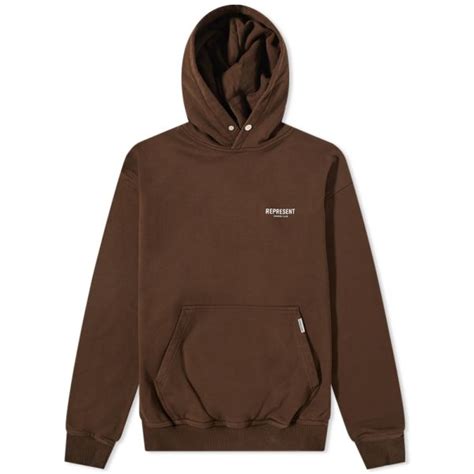 Represent Represent Owners Club Hoody Vintage Brown | END. (IT)