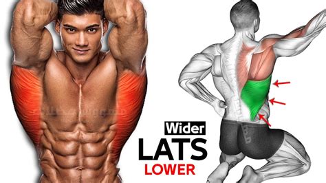 7 Best Exercise To Lower Lats workout (V-TAPER) - YouTube