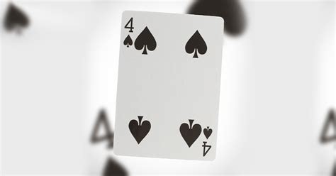 What Does the 4 of Spades Mean in Cartomancy? - Keen Articles