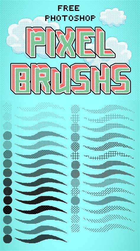 Photoshop Pixel Brushes by Jelly-716 on DeviantArt