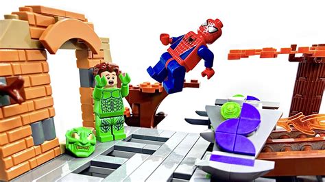 LEGO Spider-man vs Green Goblin Final battle MOC - YouTube