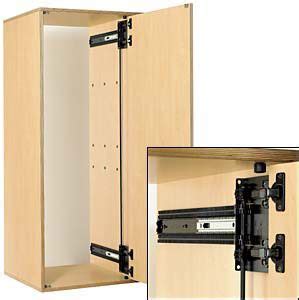 The Knape & Vogt 4x4 Pocket Door™ Slide is ideal for use in large entertainment and home theater ...