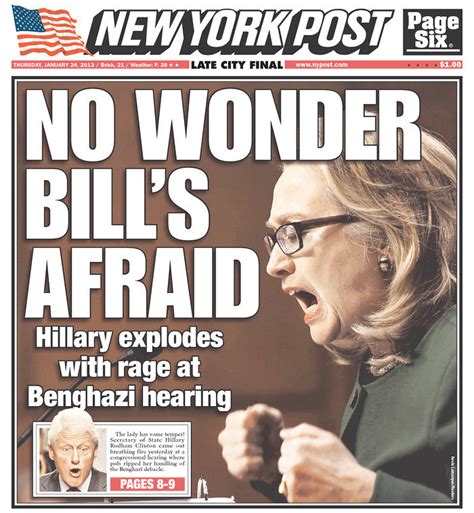 New York Post's Raging HIllary Clinton Cover (PHOTO) | HuffPost