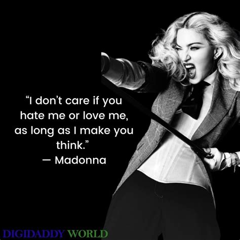 Best Madonna Inspirational Song Quotes And Sayings Madonna Quotes ...