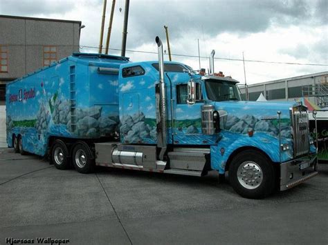 custom semi truck paint jobs - Lavern Ott