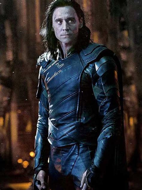 Loki Avengers Infinity War Leather Jacket - New American Jackets