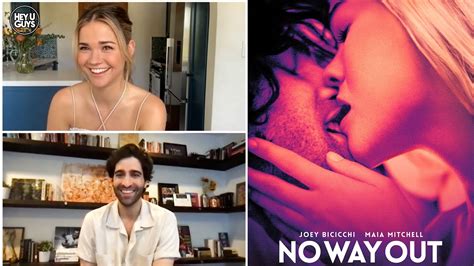 No Way Out - Maia Mitchell & Joey Bicicchi on cinematic obsession, intimacy coordinators & more ...