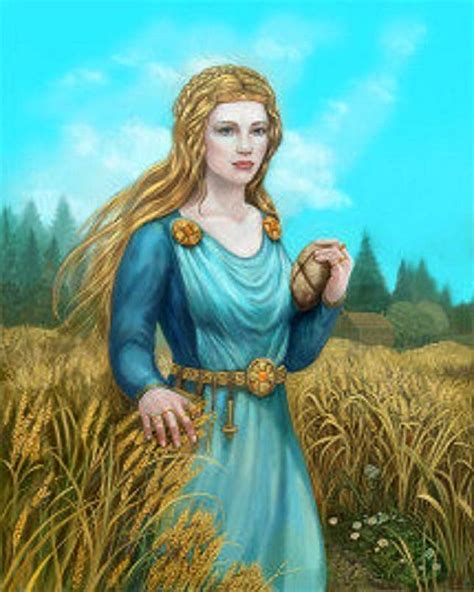 goddess sif | SIF, in norse mythology, is a Goddess of grain and growth ...