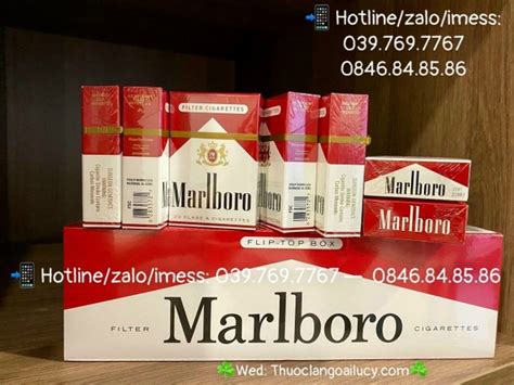 Thuốc lá Marlboro Đỏ Mỹ | Thuoclangoaixachtay.com