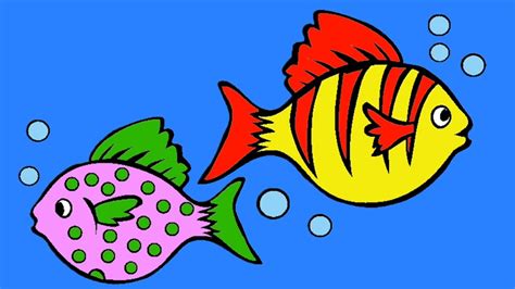 Colorful Fish Drawing | Free download on ClipArtMag