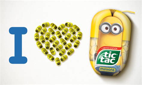 LOOK Tic Tac makes Minions edition | Marketing Interactive