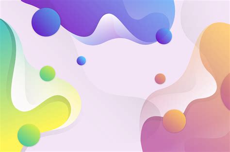 Abstract Colorful Flowing Shapes - Download Free Vectors, Clipart Graphics & Vector Art