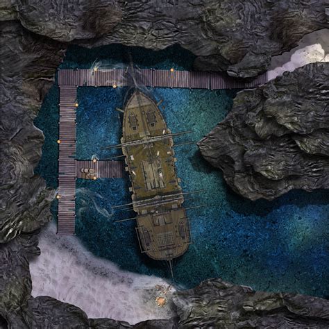 Pirate Cove WIP by ladnamedfelix on DeviantArt Fantasy City, Fantasy Places, Fantasy Map ...