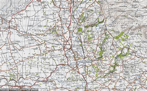 Historic Ordnance Survey Map of Garstang, 1947