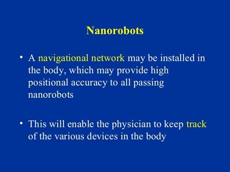 nanorobots and its applications in medicine